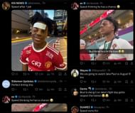 Fans react to the potential sparring match (Image via X/@KSI)